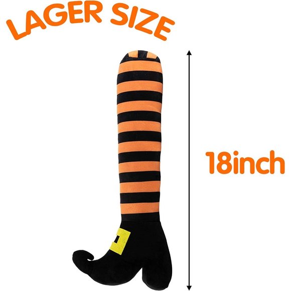 Evil Witch Legs for Planter Pots Halloween Patio Indoor Outdoor Decoration Acces - Picture 3 of 7